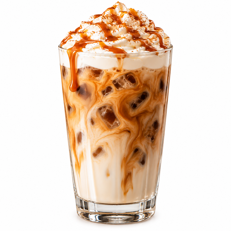 Dulce De Leche Iced Latte