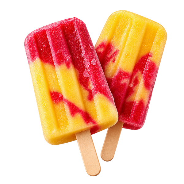 Raspberry Pineapple Pops